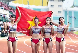 Đội chạy 4x400m nữ và cơ hội “xóa đói huy chương” điền kinh Việt Nam ở Asiad 19