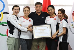 Nhận thưởng bổ sung giải bán marathon vô địch châu Á 2023 sau đúng nửa năm