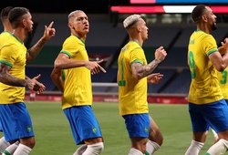 U23 Brazil vào bán kết Olympic nhờ bộ đôi Richarlison - Cunha