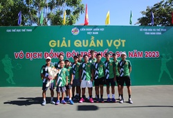 Hơn 2000 vận động viên tranh Cúp tennis Vô địch Đồng đội trẻ Quốc gia 2024