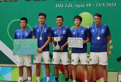 Nam Hải Đăng Tây Ninh và nữ Quân đội 1 vô địch giải tennis Đồng Đội Quốc Gia 2024