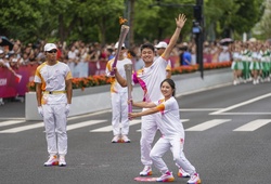 Hoàn thành Lễ rước đuốc Asian Games 19: Thắp sáng tinh thần hòa nhập