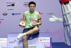 Cựu vương SEA Games Kunlavut Vitidsarn vô địch Singapore Open khi trở thành số 1 cầu lông thế giới