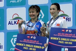 Cầu lông Felet Vietnam International Series 2025: Vũ Thị Trang và Lê Đức Phát đăng quang