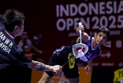 Giải cầu lông Indonesia Open 2025: Lão tướng Tan Wee Kiong vẫn trong cuộc săn đuổi thành công