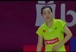 Nguyễn Thùy Linh bị loại sau... 34 phút ở vòng 1 giải cầu lông Indonesia Open