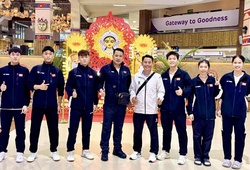 Bùi Bích Phương, Nguyễn Thị Thu Huyền cùng đồng đội tham dự Giải Vô địch Cầu lông Trẻ Thế giới 2025 