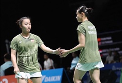 Cầu lông Singapore International Series 2026: Đôi nữ Phạm Thị Khánh – Phạm Thị Diệu Ly "đơn độc" vào tứ kết