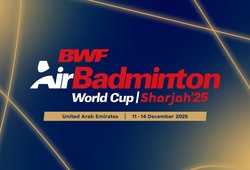 Hà Lan thay thế Venezuela tại giải cầu lông ngoài trời BWF AirBadminton World Cup 2025