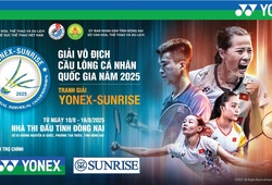 Lịch thi đấu cầu lông Giải Vô địch Cá nhân Quốc gia năm 2025 mới nhất ngày 16/08