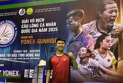 Trực tiếp cầu lông Giải Vô Địch Cá nhân Quốc Gia 2025 tối ngày 11/08