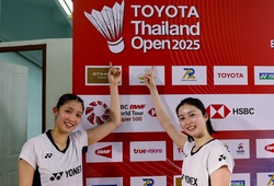 Hirokami và Hobara với hành trình hiếm thấy ở giải cầu lông Thailand Open 2025