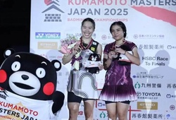 Cầu lông Thái Lan giành 2 danh hiệu tại Kumamoto Masters Japan 2025 có quỹ thưởng 12,5 tỷ đồng