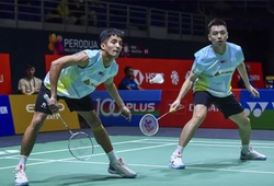 Cú sốc lớn tại vòng mở màn nội dung đôi nam cầu lông Malaysia Masters 2026