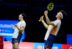 Vô địch giải cầu lông China Masters 2025, đôi nam Kim Won Ho / Seo Seung Jae thể hiện sức mạnh áp đảo