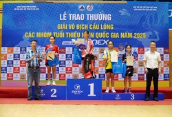 Kết thúc Giải vô địch cầu lông các nhóm tuổi thiếu niên quốc gia 2025 – Tranh giải DONEX: Nhiều tài năng trẻ bứt phá