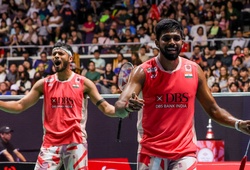 Chirag Shetty và Satwiksairaj Rankireddy cuối cùng cũng không bị loại sớm ở giải cầu lông Singapore Open