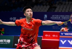 Weng Hong Yang thắng sốc top 5 thế giới cầu lông Anders Antonsen ở VICTOR China Open 2024