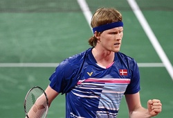 Anders Antonsen tiến vào tứ kết cầu lông Singapore Open 2026: Hạt giống duy nhất còn lại ở đơn nam