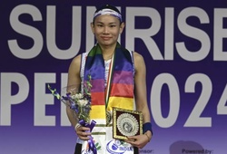 Idol của Nguyễn Thùy Linh hạ ĐKVĐ cầu lông Olympic để vô địch đơn nữ India Open 2024
