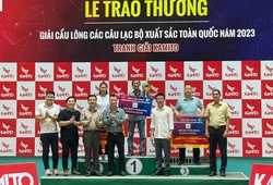 Hưng Phú đứng nhất giải cầu lông các Câu lạc bộ xuất sắc toàn quốc năm 2023 - Tranh giải Kamito