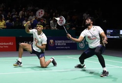 Satwiksairaj Rankireddy và Chirag Shetty loại Goh Sze Fei và Nur Izzuddin tại Bán kết cầu lông Thailand Open 2026