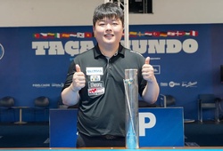 Vô địch billiard 3C Porto World Cup 2025, Myung Woo Cho tỏa sáng trong cái nóng tồi tệ