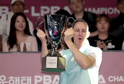 Eddy Leppens trở lại đỉnh vinh quang giải billiards PBA sau 4 năm, kiếm được tổng cộng hơn 8,5 tỷ đồng