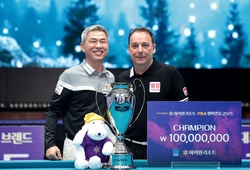 Dani Sánchez cuối cùng đã trở lại ngôi vô địch giải billiards carom 3 băng PBA