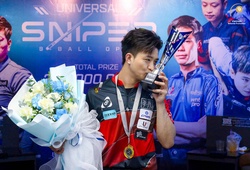 Chen Hsin Ting thắng Dương Quốc Hoàng ở chung kết Giải billiards Universal Sniper 9 Ball 2025