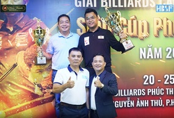 Siêu Cúp Phúc Thịnh 2025 tìm ra 2 nhà vô địch, công bố hệ thống tour billiards 3C đấu hấp dẫn 