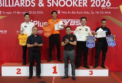 Châu Hồng Thái và Chu Việt Hoàng vô địch vòng chung kết billiards các CLB toàn quốc 2026