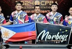 Philippines ngược dòng vô địch Giải billiard CPBA 9-ball Teams Invitational - Asia Supremacy
