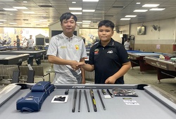 Tài năng Billiard Pool 12 tuổi Võ Phạm Đăng Khoa nhận tài trợ bất ngờ từ hãng cơ Jflowers 