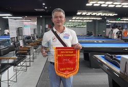 Cơ thủ đại diện của Billiards Thanh Minh Lê Quốc Hồ vô địch giải billiard 3C Cup MIK 2024