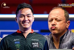 Trực tiếp billiards European Open ngày 11/08: Johann Chua đụng độ Shane Van Boening