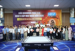 Nguyễn Hoàng Minh Tài vô địch Giải Billiards Pool 9 Bi HBSF Tou 1 năm 2024 - Cúp Min Table