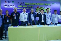 Giải Billiards Carom 3 băng World Cup TP.HCM 2022: Sân chơi thế giới cho cơ thủ Việt