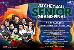 Giải billiards Joy Heyball Senior Grand Final Việt Nam 2023 - bệ phóng cho cơ hội nhận giải thưởng 17 tỷ đồng