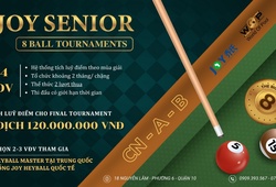 Joy Billiard tổ chức giải đấu chuyên nghiệp tiền thưởng “khủng” tại Việt Nam