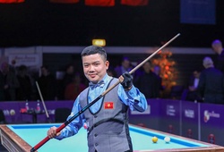 Giải billiards carom 3 băng Vô địch thế giới: Nguyễn Đức Anh Chiến được bảo lưu điểm