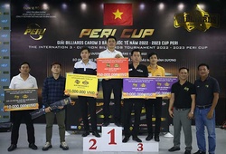 Kết quả Billiards Peri Cup ngày 30/3: Nguyễn Quốc Nguyện vô địch đúng phong cách "giáo sư"