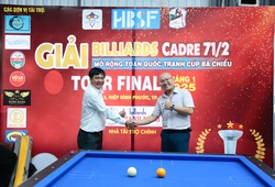 Khai mạc Giải Billiards Cadre 71/2 mở rộng toàn quốc tranh Cúp Bà Chiểu tour Final tháng 1/2025