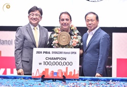 Cơ thủ billiards Tây Ban Nha Daniel Sanchez đăng quang PBA LPBA SY Bazzar Hà Nội Open 2024, nhận thưởng 1,9 tỷ đồng