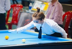 Trần Nữ Thùy Trâm - trọng tài nữ đặc biệt tại Giải billiards và snooker vô địch quốc gia