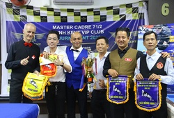 Nhà ĐKVĐ châu Âu Willy Gerimont vô địch giải Master Cadre cúp CLB Thịnh Kent Vip năm 2023