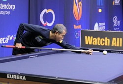 Trần Quyết Chiến thắng Peter Ceulemans để vào chung kết giải billiard carom 3 băng World Cup tại Veghel