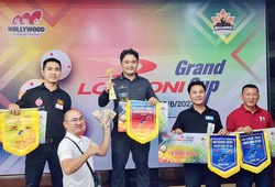 Vô địch giải billiards Longoni Grand Cup, Trần Thanh Lực giành giải thưởng 100 triệu đồng