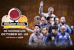 Trực tiếp billiard carom 3 băng Vegel World Cup 2024 ngày 22/10