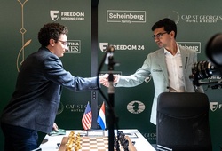 Cờ vua FIDE Candidates 2026: Anish Giri bám đuổi Sindarov và "canh bạc" rủi ro của Fabiano Caruana